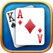 Real Solitaire for iPhone app icon.