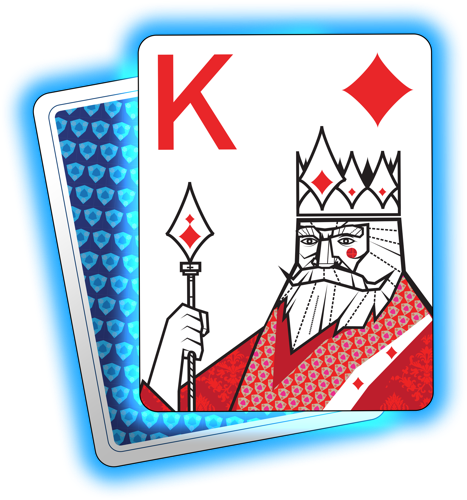 Real Solitaire for iPhone app icon.